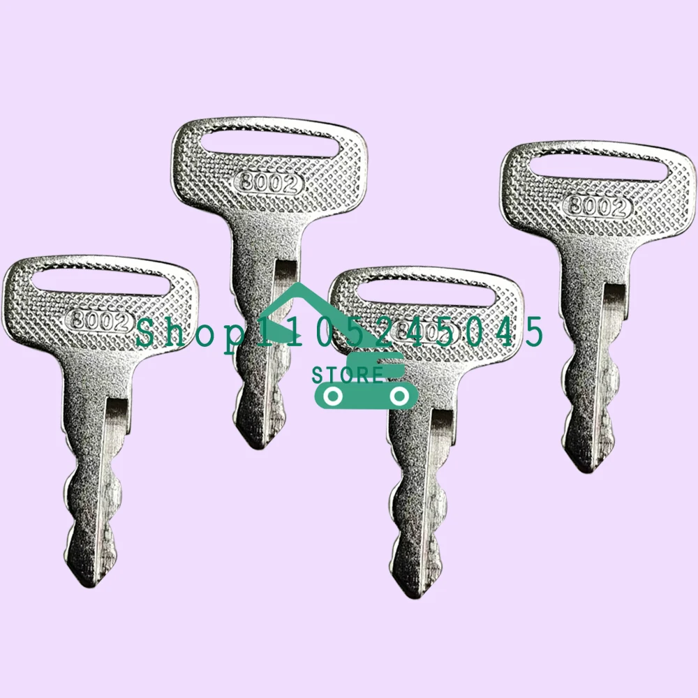 50PCS New 8002 Starter Keys JU6-H2511-10 ELI80-0287 Gas/Electric Ignition Key Compatible with Golf Cart PTV 2010+ Code