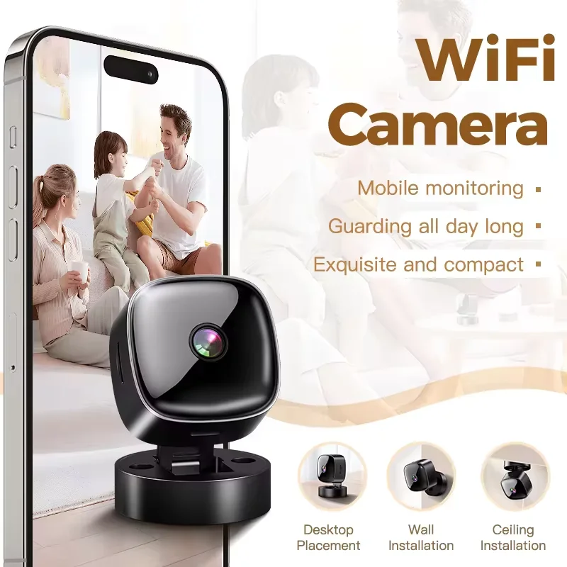 VIVO Mini 8K HD Wifi Smart Monitor Surveillance Camera Video Voice DV Recorder Indoor Covert Wireless Security Camera 2027 New