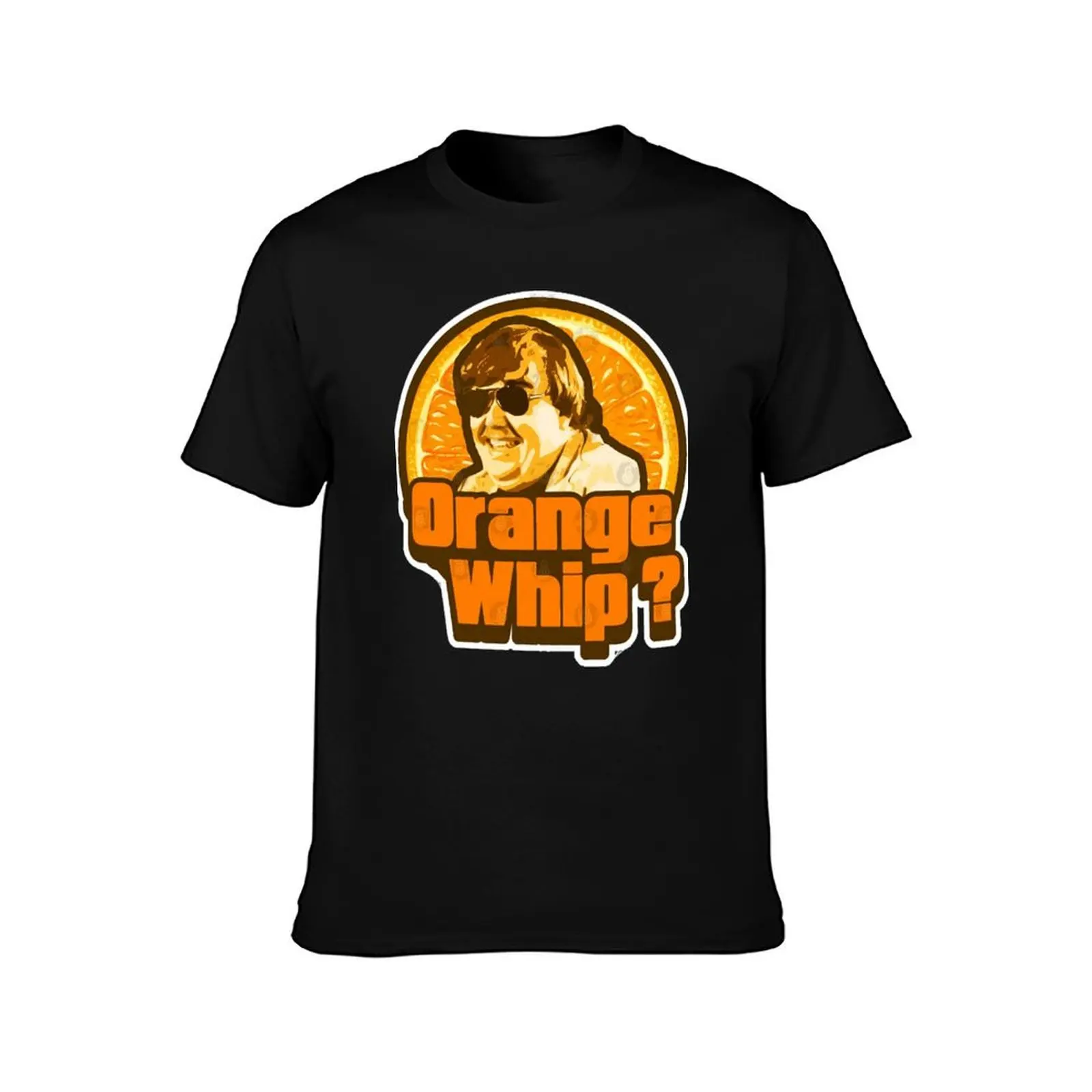 Orange Whip ? T-Shirt Athletic Fit Sports Short Sleeve Top T-Shirt