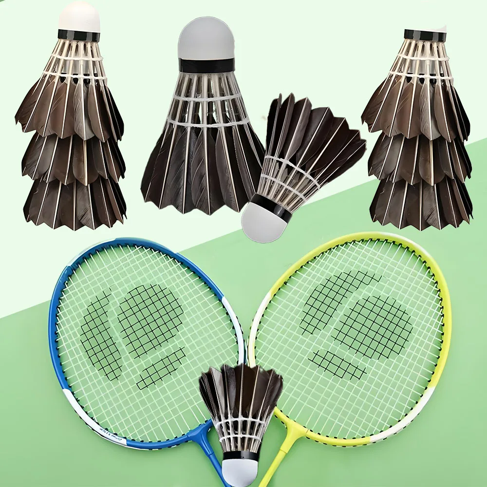 

Wind-Resistant Professional Grade Durable Black Duck Feather Shuttlecocks Training Competition Grade for Badminton Shuttlecocks