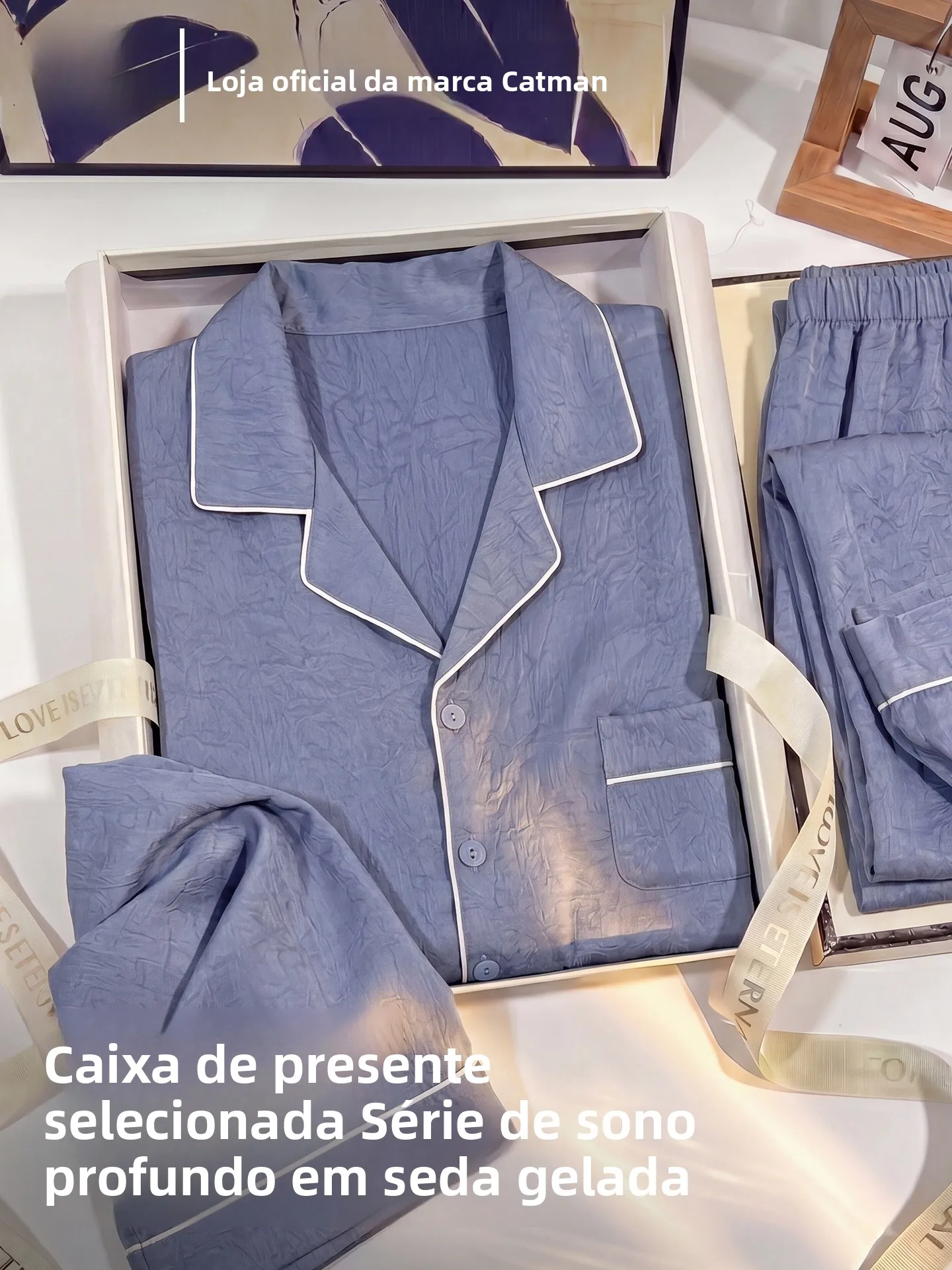 men's-ice-silk-sleepwear-short-sleeve-three-piece-set-father's-day-home-clothes-gift-box-can-be-worn-outside-summer-new-arrival