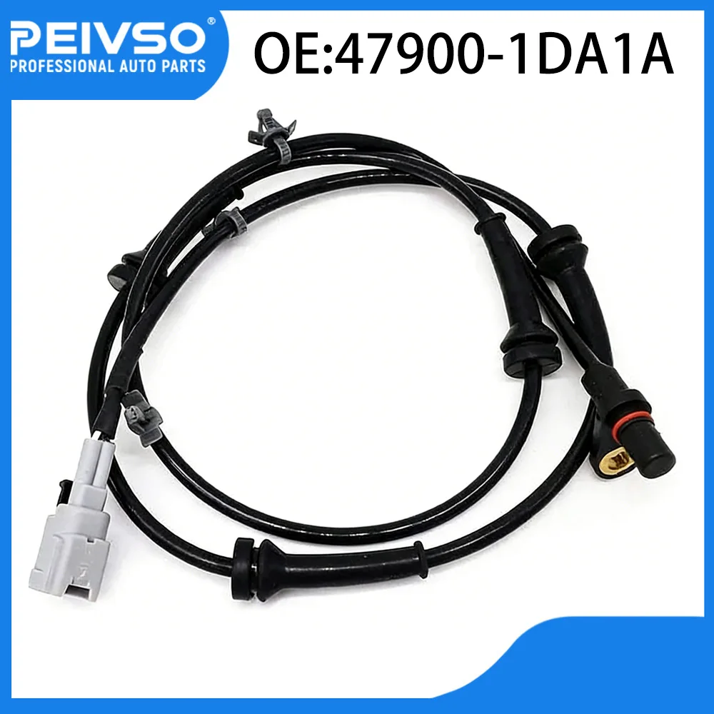 47900-1DA1A 479001DA1A Rear Left Right ABS Wheel Speed Sensor for Nissan X-Trail T31 Rogue 2WD 47900-JG000 ALS1753 5S11233