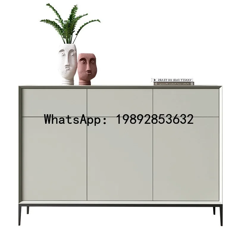 A1  I Shoe Cabinet Lacquer Home Entrance Hallway Multi-Functional Multi-Layer Storage Cabinet Fully Equipped Simple Cabinet