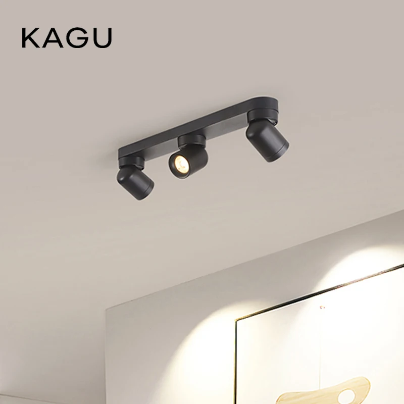 

Modern LED Ceiling Spotlights Surface Mounted Minimalist Lighting for Kitchen Bedroom Cloakroom Background Fixture