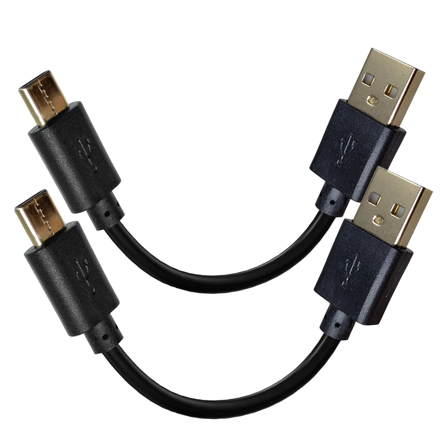 0.1M C-Type USB Cable Fast Charging Cable, A, 90-degree Angle, Type-C-USB, Data Cable for All Smartphone