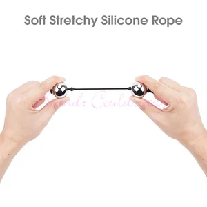 3 크기의 금속 항문 구슬 엉덩이 플러그 플러그 실리콘 로프 벤와 게이샤 볼 가중 질 케겔 운동제 에로틱 한 성 장난감 10 최고의 영업 섹스 볼 -18