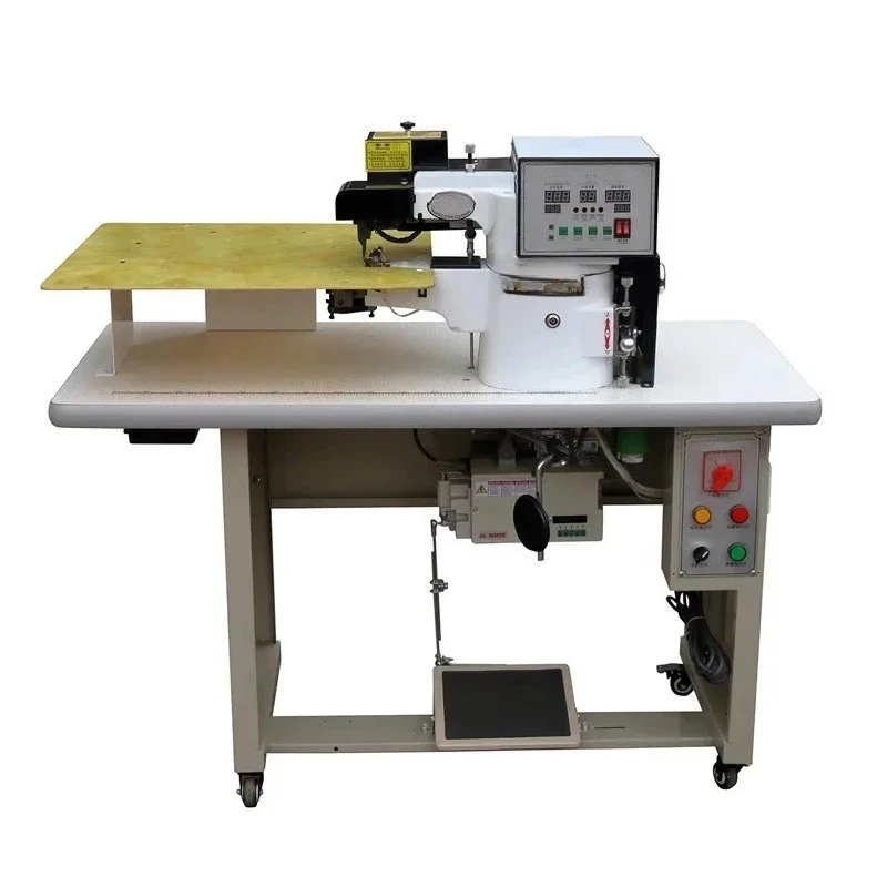 

Automatic leather shoe insole edge edge line covering machine edge gluing press machine for leather case