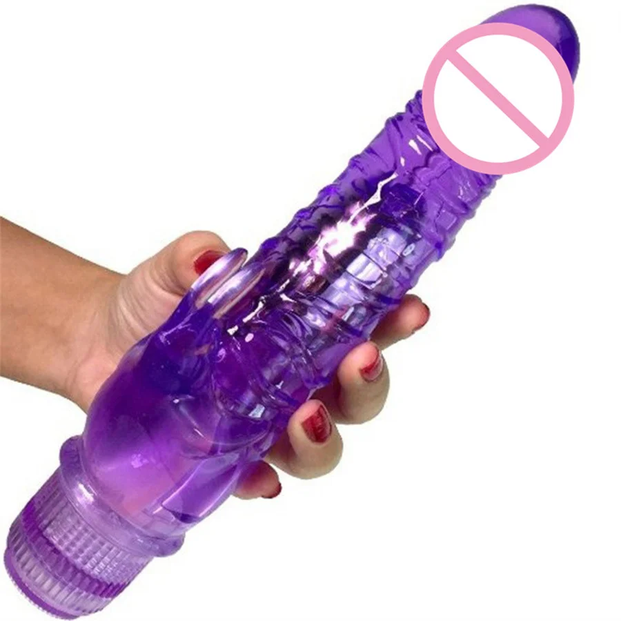 Silicone Rabbit Vibrator Realistic Dildo Vibrators G spot Massager Clitoris Stimulator Female Masturbation Sex Toys For Women