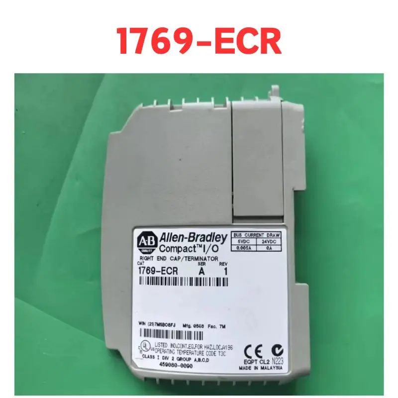 second-hand     PLC    1769-ECR     Test passed     Fast Shipping