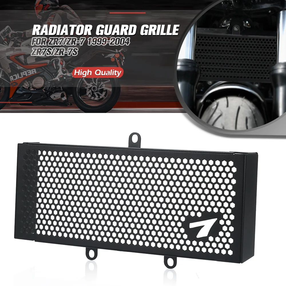 

FOR Kawasaki ZR7/ZR-7 1999-2000-2001-2002-2003-2004 Radiator Guard Protector Grill Cooler Protection Cover Motorcycle ZR7S/ZR-7S