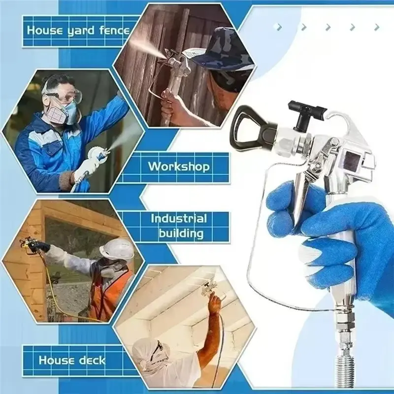 BYBS-pulverizador de pintura sin aire Compatible-boquillas de punta de pulverización reversibles 10 piezas-para Ve-Vor, Titan y la mayoría de los modelos