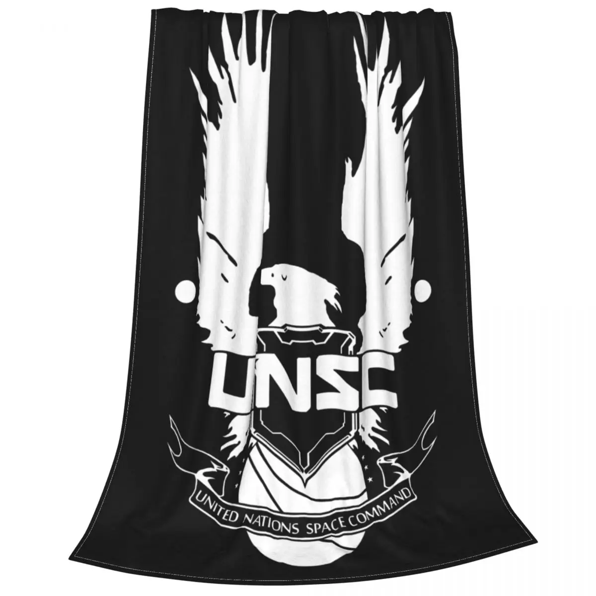 United Nations Space Command Unsc V1 Logo Ultra-Soft Micro Fleece Blanket High New Style Comfortable Camping Blanket