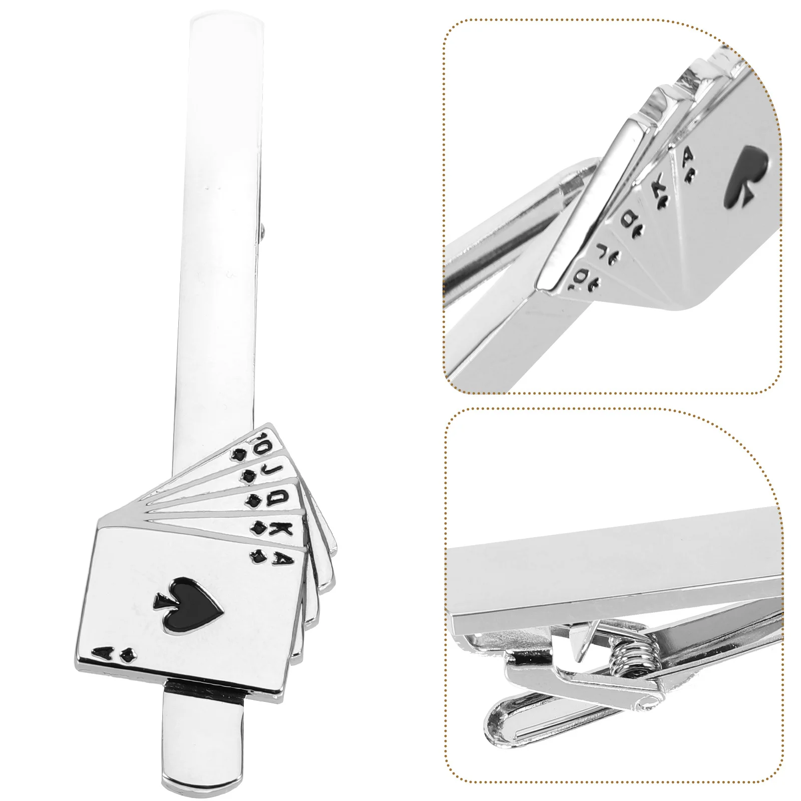 

Copper Material Tie Clip for Men Metal Necktie Bar Pinch Clip Elegant Design Compact Comfortable Use Long Lasting Luster