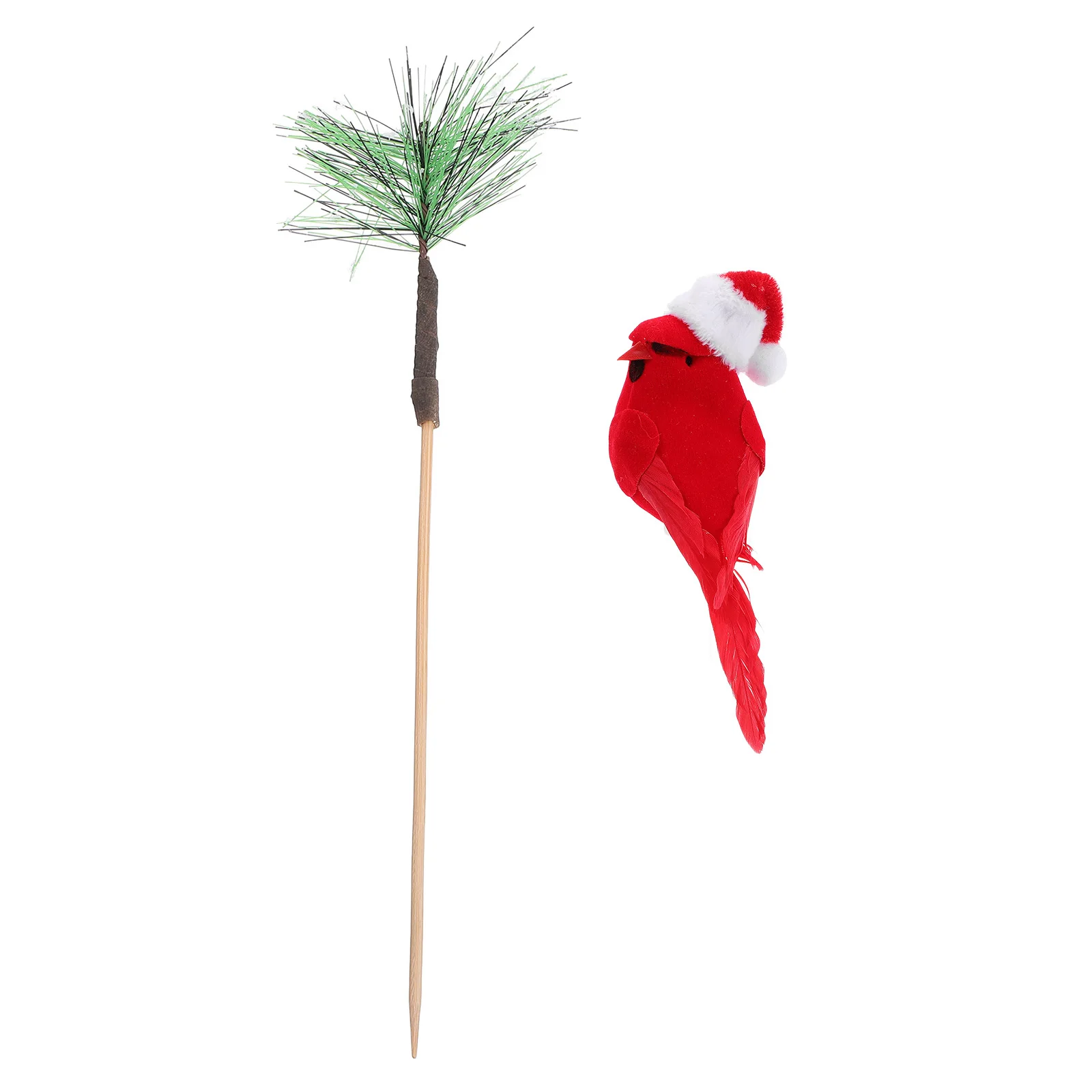 

Lifelike Red Bird Christmas Decoration Clip on Ornament for Tree Garden Holiday Decor Bird Lovers Gift Decorative Birds