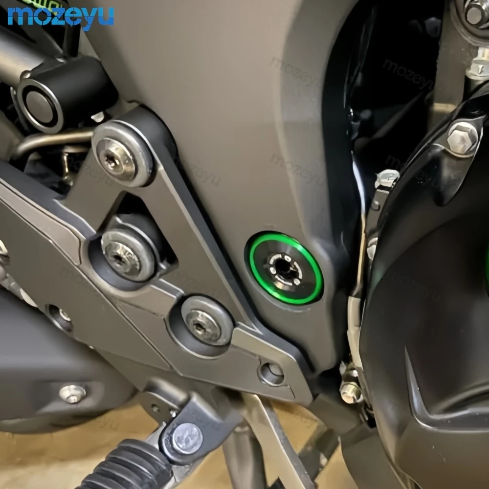 

Frame Hole Cover 2020-2026 For Kawasaki Ninja1100SE Ninja 1100SX Ninja SX 1100 1000SX 1000SE VERSYS1000 Screw Caps Decorate Plug
