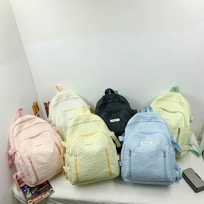 Mochila escolar estudantil para crianças, bolsas estudantis novas, bolsa de ombro para menina, mochila para laptop, moda feminina