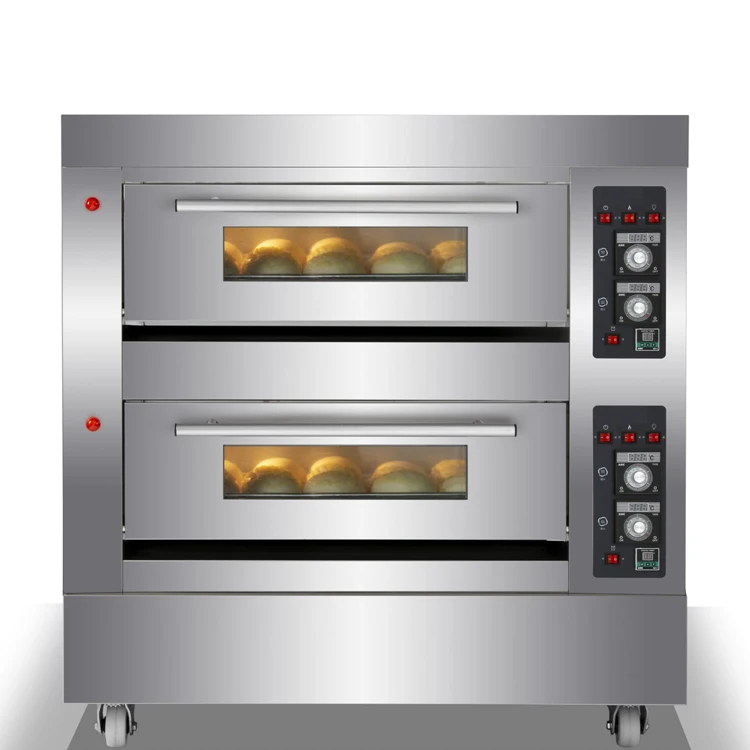 Industrial Bread Oven Gas Deck  Pizza Bakery Oven  Kitchen Equipment