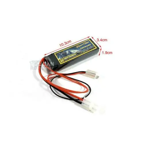 

3000MAH 7.4V MF3021 Lipo Battery For Mato Heng Long 1/16 RC Tank Car Boat TH19214-SMT4