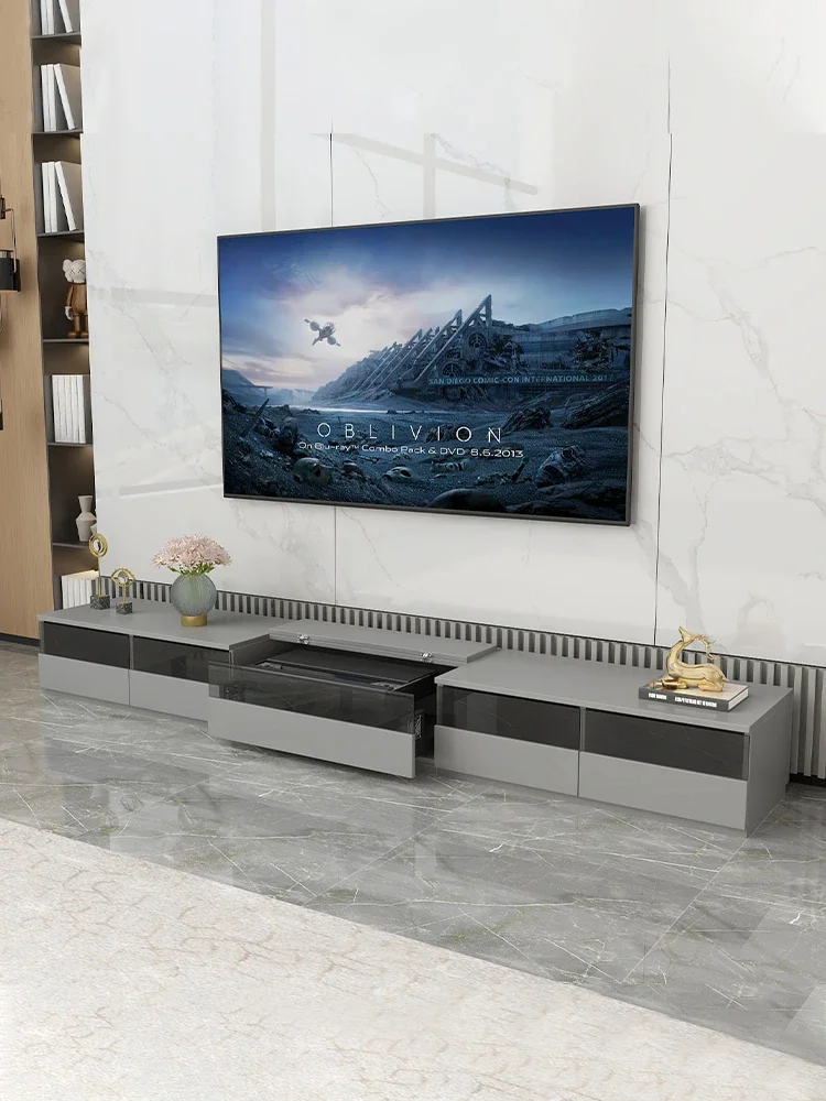 خزانة تلفزيون ليزر مقاس 88 بوصة من هايسنس، جهاز عرض خاص أوتوماتيكي بالكامل، تلسكوبي كهربائي متكامل للرفع، آلة خفية