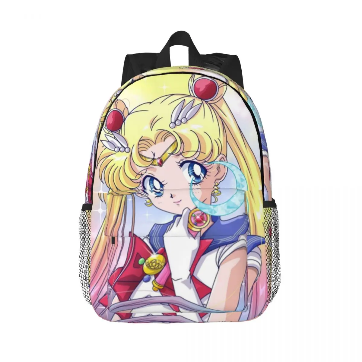 Similar-Sailor-Like-Moon-Style For Girls Boys Large Capacity Student Backpack Lightweight waterproof Backpack 15inch