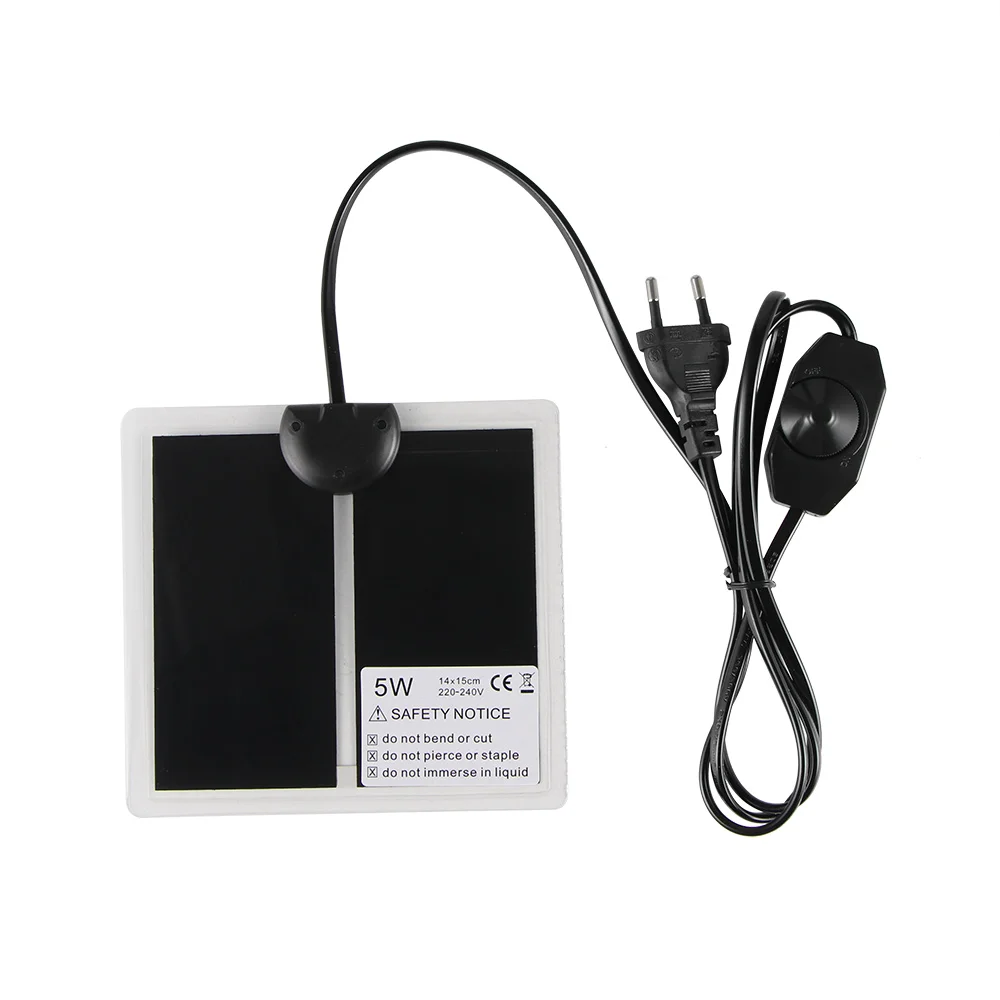 Pet Warm Heater Reptile Pet Heating Pad Pet Reptile Vivarium Terrarium Warm Heater with Thermostat Controller EU Plug