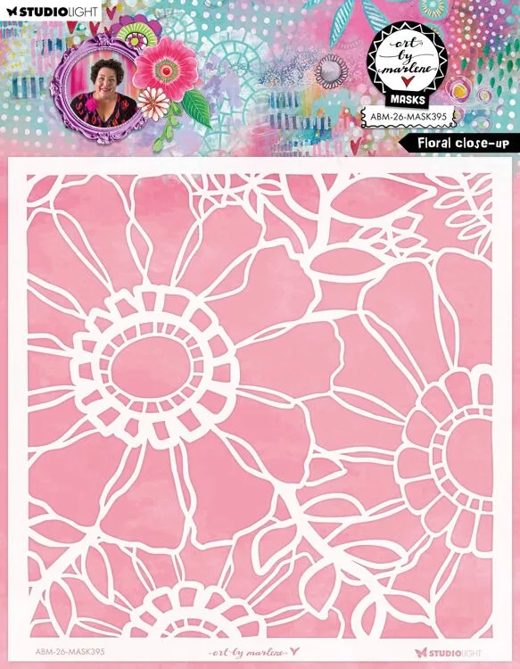 2026 Neue Maskenschablone – Blumen-Nahaufnahme für DIY-Scrapbooking, Bastelarbeiten, Fotoalbum-Vorlage, handgefertigte Dekoration