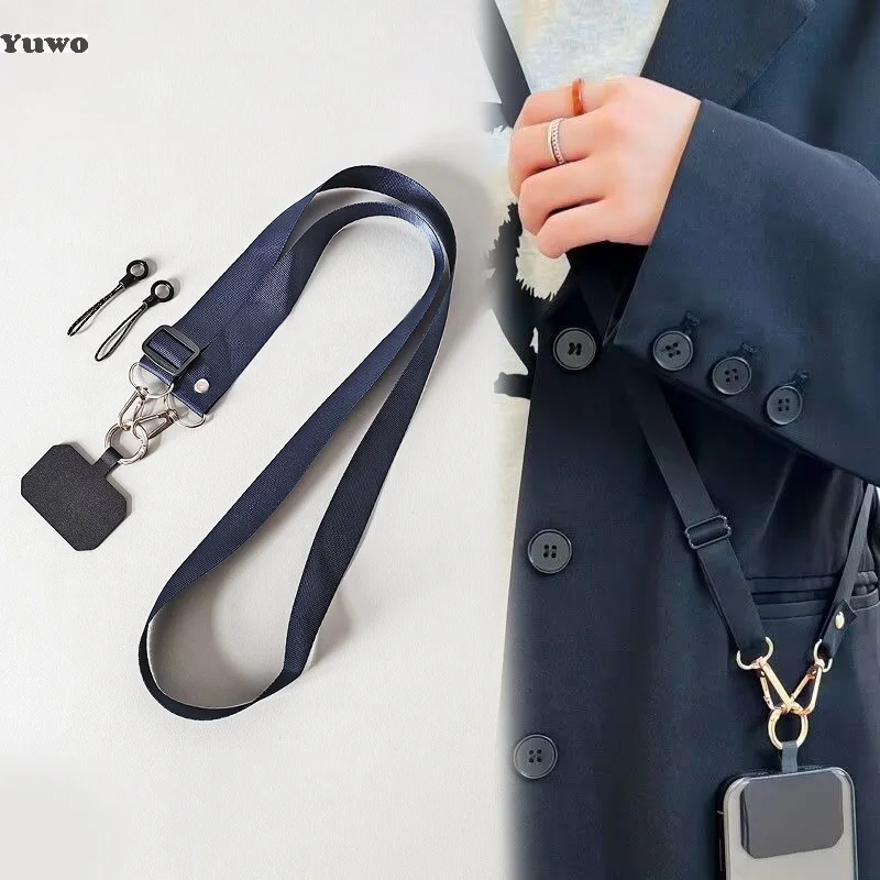 

Причудливый ремешок для мобильного телефона через плечо, шнур для камеры с защитой от потери, долговечная подвесная веревка для iPhone Huawei Xiaomi Samsung