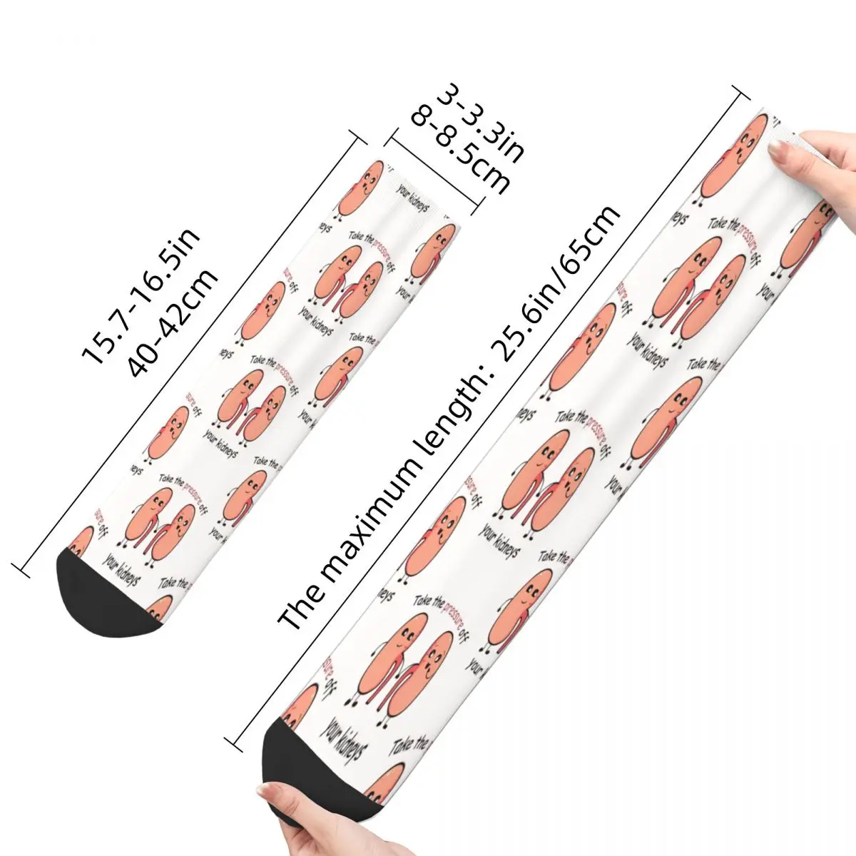 Kidneys Hakeem Socks Male Mens Women Winter Stockings Harajuku