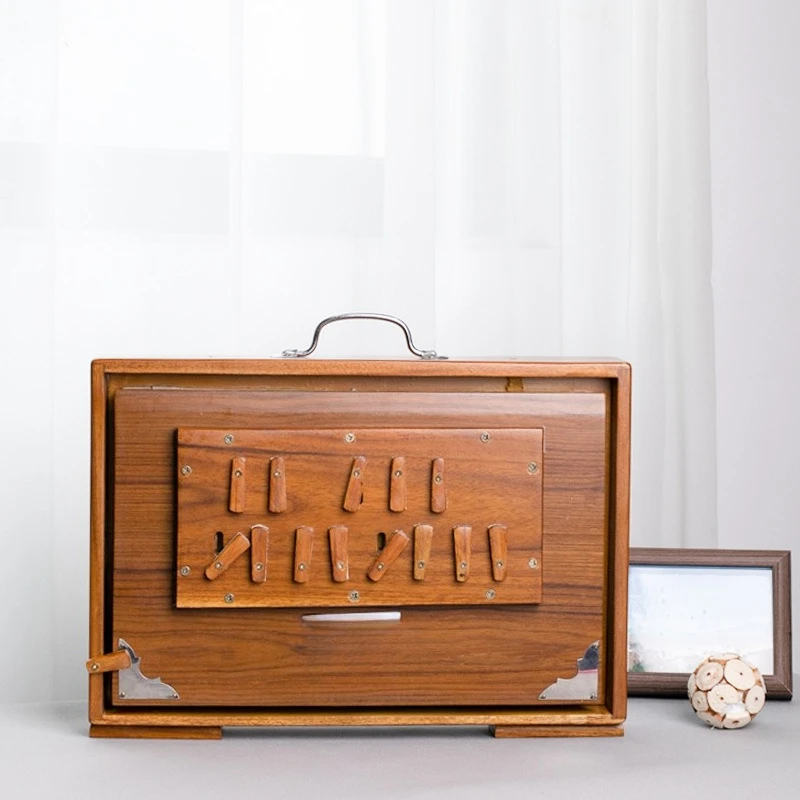 Handmade chanting box, music box, yoga sound therapy, niche 13-tone traditional musical instrument