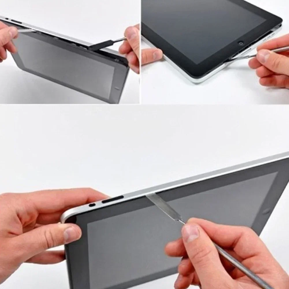 3 個修理オープニングこじ開けハンドツールキットブレードスマートフォンタブレット PC 金属スパッジャー分解ツールセット