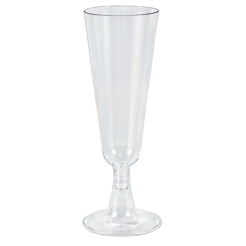 

300Pcs 150Ml Disposable Hard Plastic Champagne Glass Red Wine Glass Goblet Wine Glass Party Festival Event Supplies