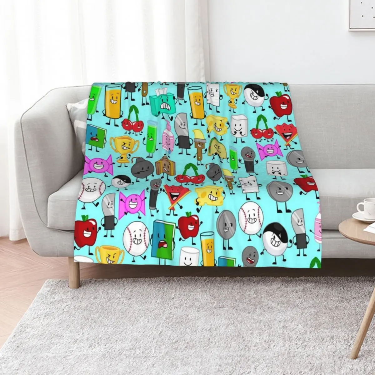 inanimate insanity Throw Blanket Cozy Warm Blanket for Bed Room Decor