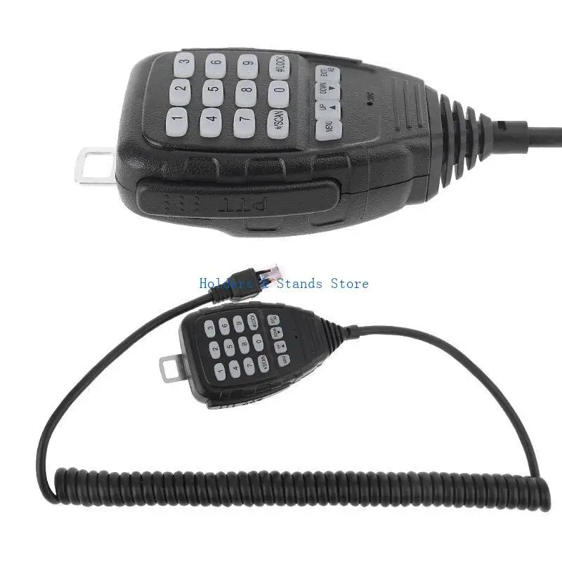 

Y4UE DTMF Microphone Speaker Keypad Mic for Mini-9800 KT8900 KT-8900