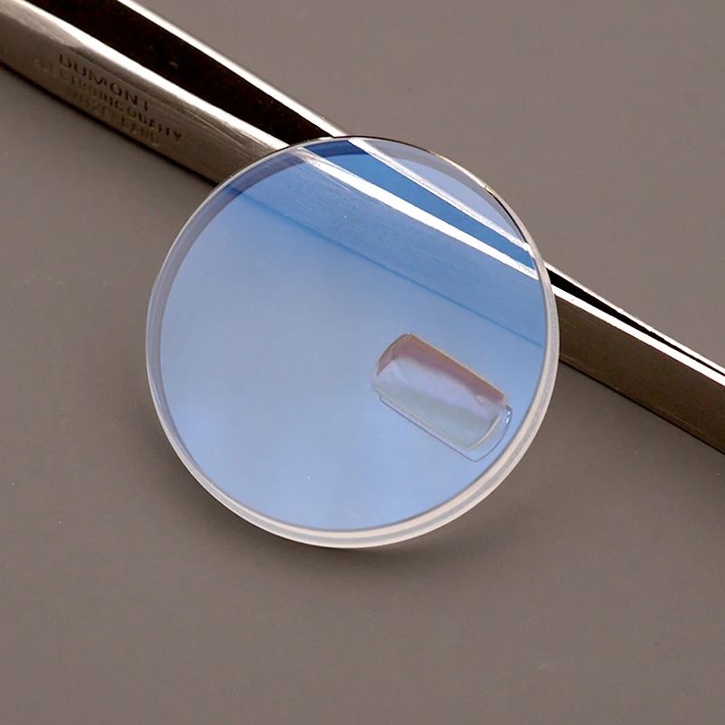 31.5mm Double‑Layer AP Sapphire Watch Crystal 4mm Thickness With Single Day Cyclops Magnifier Replacement Glass Part Replacement
