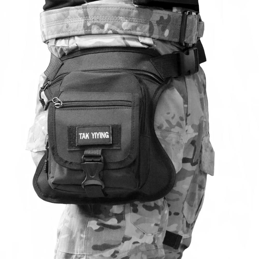 Small hunting Bag  Leg Bag Adjustable Hiking Hunting Waist Packs  Airsoft Molle Drop Leg Bags