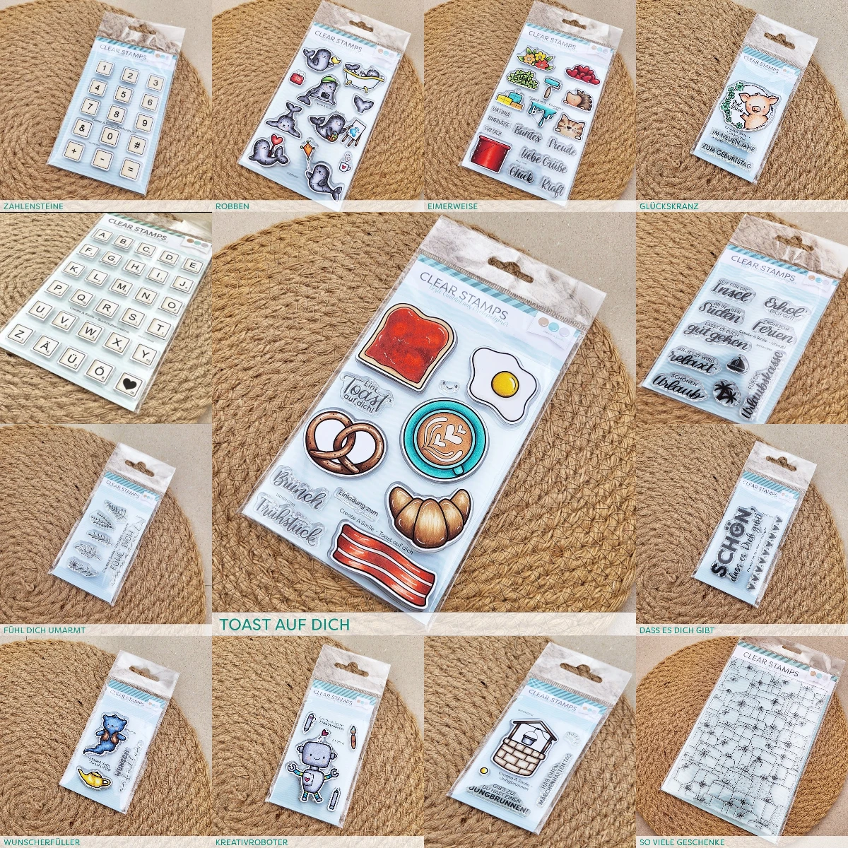 Candle Sachet - Sellos A5 Familia 2026, Nuevos Sellos
