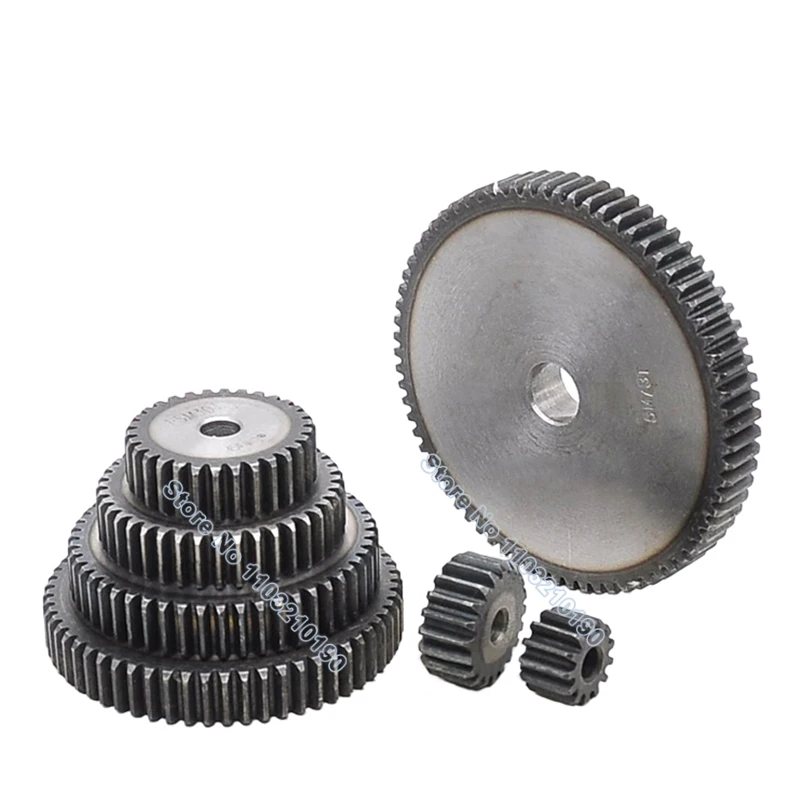 1.5M Pinion Gears 1.5 Mod Process Hole Spur Gear 28/29/30/31/32/33-43 Teeth Flat Cylindrical Gear Motor Gear For Tramission Part