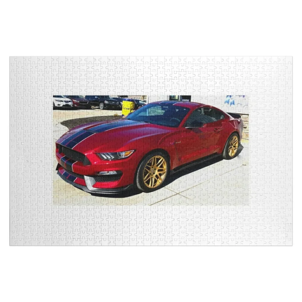 

Shelby GT350 Jigsaw Puzzle Personalized Gift Married Personalised Name Customized Photo Name Wooden Toy Puzzle