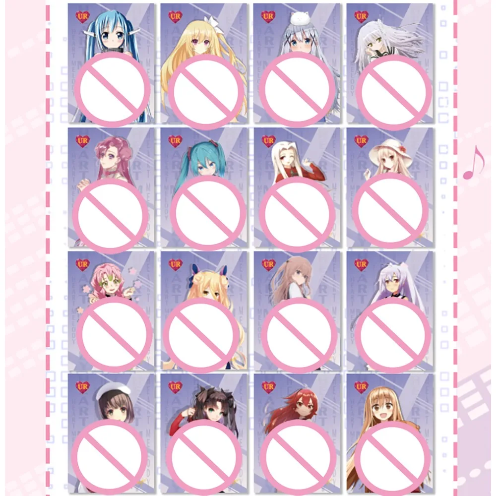 Kolekcja Kart Heart Melody - Booster Box, Anime, Śliczna Dziewczyna, Słodka Spotkanie, Prywatna Pokusa, Bogini, Rzadkie Karty, Prezent na Urodziny