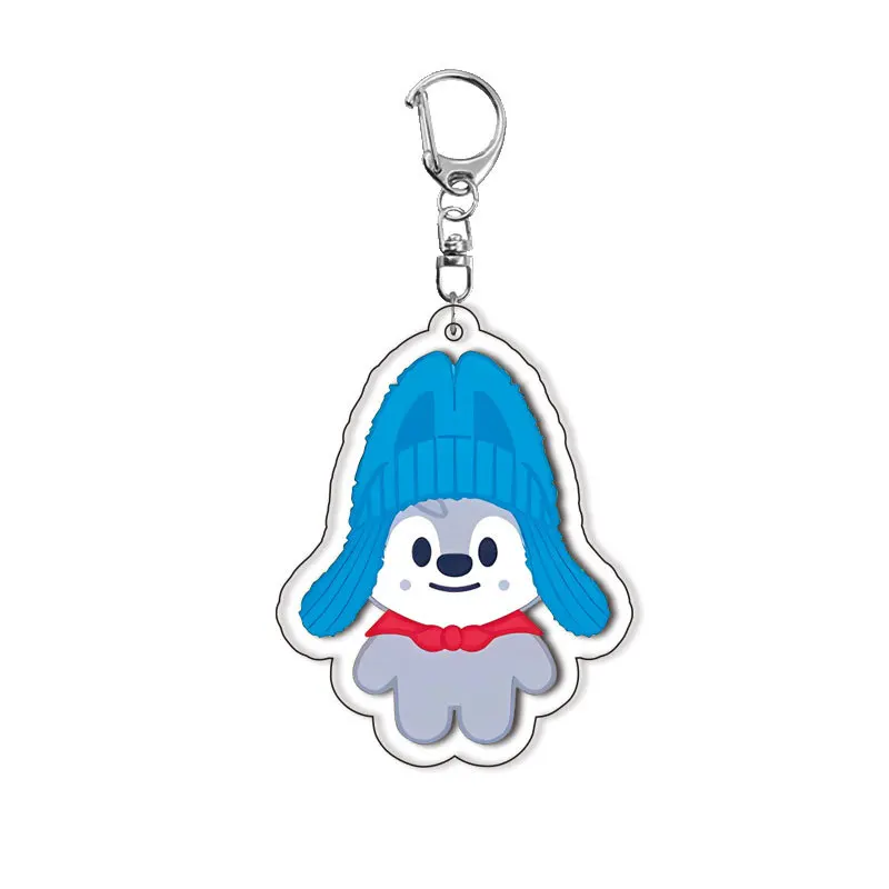 STRAY KIDS ATE POP-UP MD Acrylic Double-Sided Keychain Cute Backpack Charm Layered Design Kpop Merchandise Fan Gift Accessories view 3