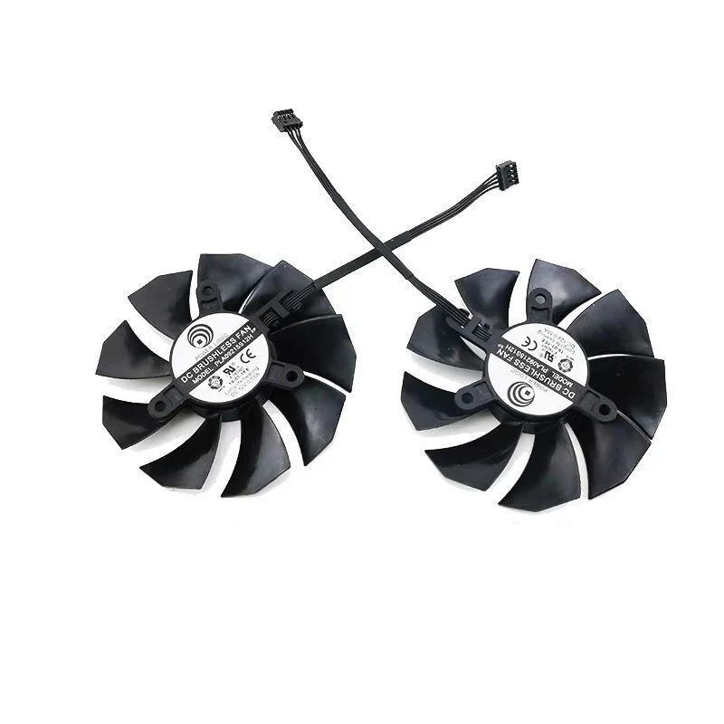 PLD09215B12H 4Pin DC 12V 0.45A 4Pin RTX 2070S GPU Cooler dla kolorowych RTX2070S 2080 2080Ti iGame wentylator karty graficznej, 2 szt.