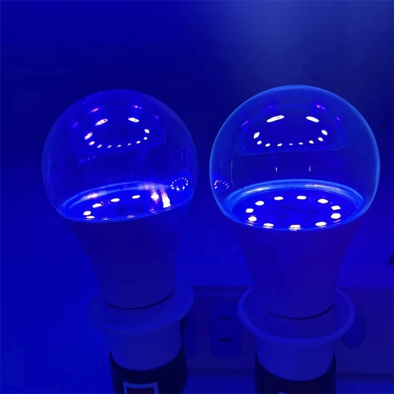 LED Lights Bulbs 9W Blacklight E27 Led Bulb UV Light Party Body Paint Fluorescent LED Lights For Disco Party Bar Decor Lights