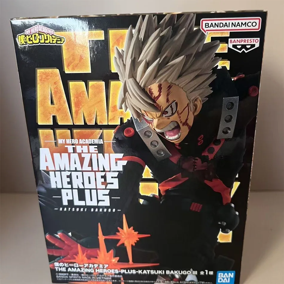 

18 см Фигурка аниме-персонажа Бакуго Кацуки из My Hero Academia MAXIMATIC, оригинальная коллекционная модель