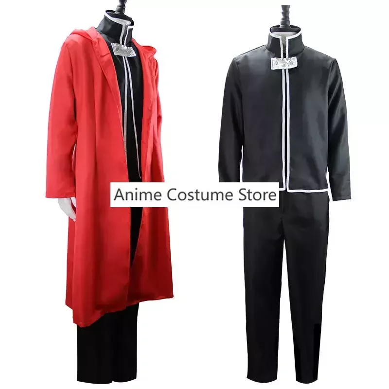 ชุดเครื่องแบบสีแดงชุดคอสเพลย์ผู้หญิงเอลริกสำหรับวันฮาโลวีนชุดคริสมาสต์นักเล่นแร่แปรธาตุโลหะเต็มตัวชุดคอสเพลย์ผู้หญิงกำหนดขนาดได้