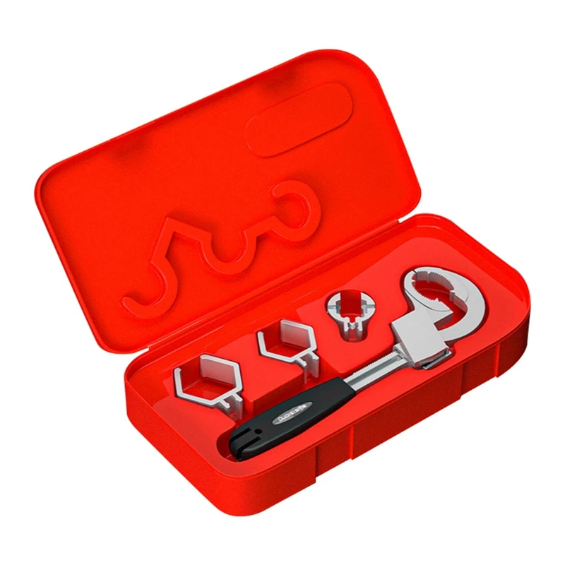 

Multipurpose Sink Wrench Replacement Accessories Bathroom Wrench Arc Toothed Wrench Installation Sink Repair Tool