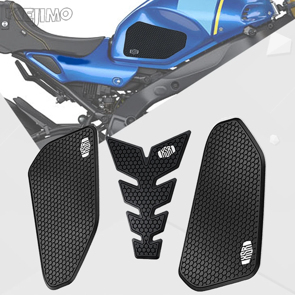 

Motorcycle Accessories Tank Pad Sticker For YAMAHA XSR900 xsr900 Anti Slip Protector XSR 900 xsr 900 Side Tankpad 2022-2024 2025