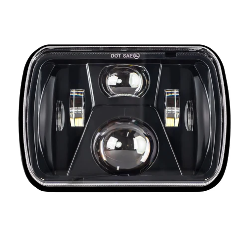 Para Cherokee XJ Wrangler YJ accesorios H6054 H5054 H6054LL 6052 6053 coche 110W 5x7 pulgadas faros Led 7x6