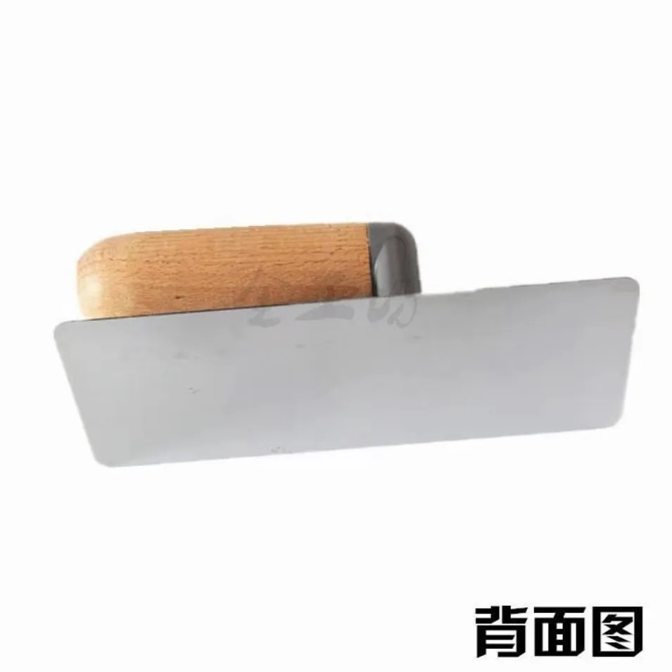 24cm L Cheap Bricklayer Stainless Steel Trowel Batch Wall Shovel Putty Batch Knife White Cement Knife Spatula Scraping Trowel