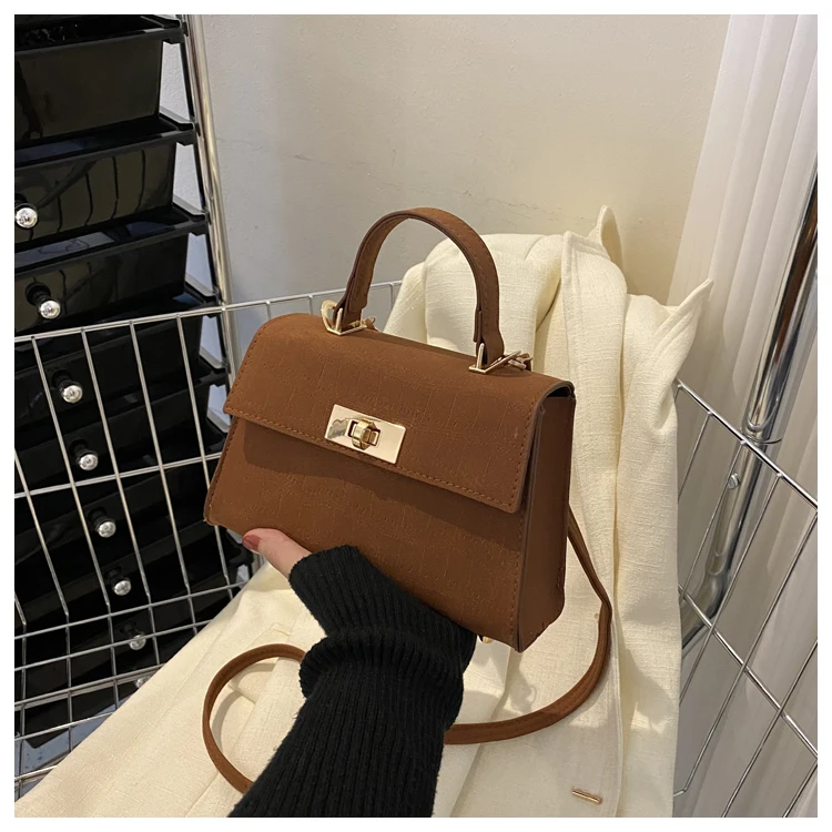 Bolso de Mano Versátil y Moderno para Mujer, Estilo Retro Chic 2026, Bolso Bandolera, Bolso de Hombro, Bolso Cuadrado Suave