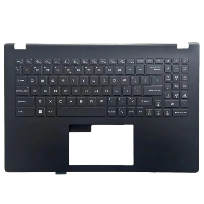 New For Modern 15 B12M-026UK MS-15H1 MS-15H2 Lcd 뒷면 커버 상단 케이스 쉘/대문자 손목 받침대 커버 키보드